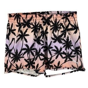 PUMA Palm Tree‎ Print Pull On Short Girls XL
